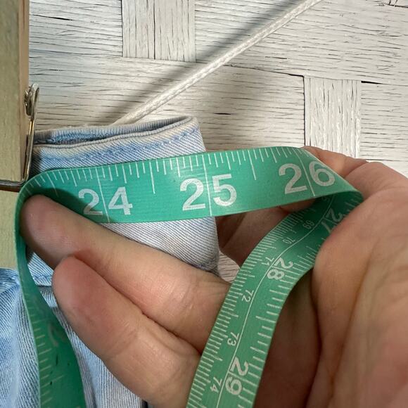 EST 1848 Denim stonewash light wash denim skirt straight 80s urban plus size - Picture 5 of 7